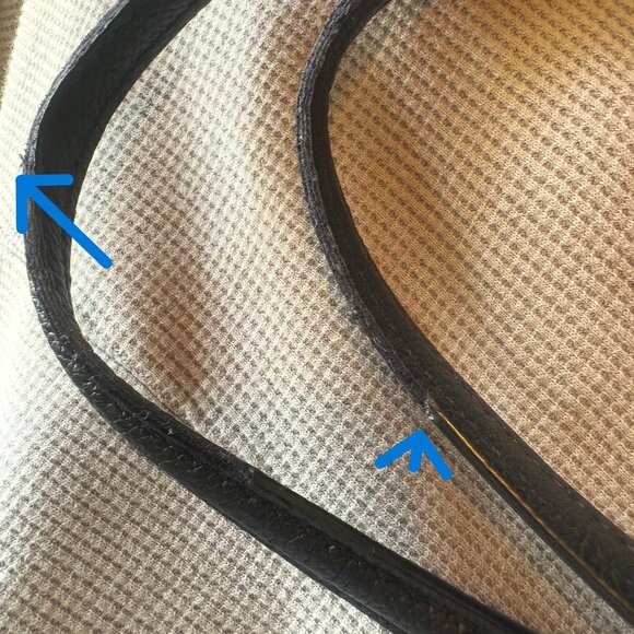 Coach Womens Black Polished Pebble Leather Turnlock Chain Tote 27 Bag - Picture 12 of 12